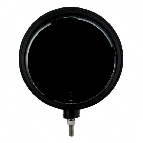 Black "BILLET" Style Groove Headlight Housing - View 2