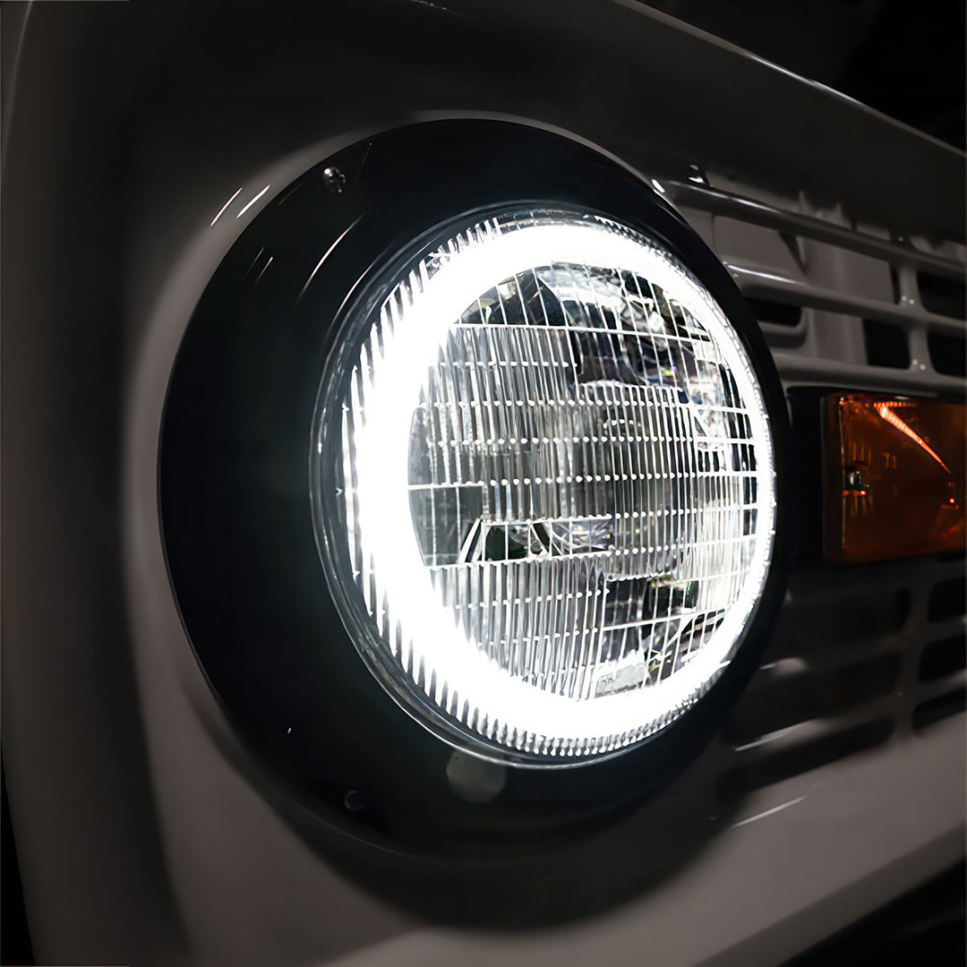 ULTRALIT - High Power LED 7" Projection Light With Dual Color LED Halo &amp; Classic Style Lens - View 14