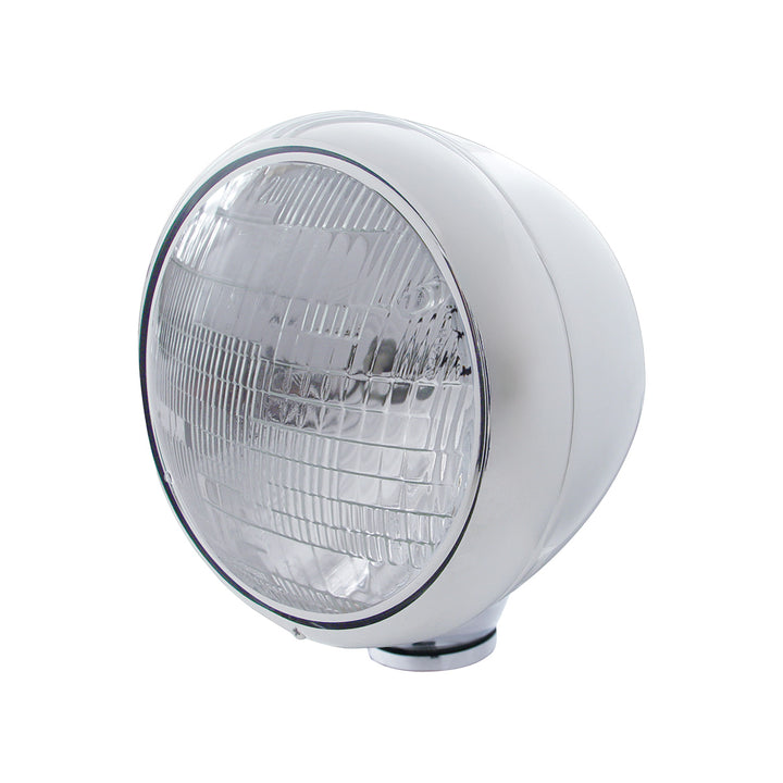 Stainless Steel Guide 682-C Style Headlight 6014 Bulb - View 1