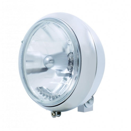 7" Motorcycle Headlight With 10 Auxiliary LED Bulb - View 1