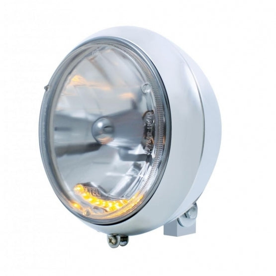 7" Motorcycle Headlight With 10 Auxiliary LED Bulb - View 2
