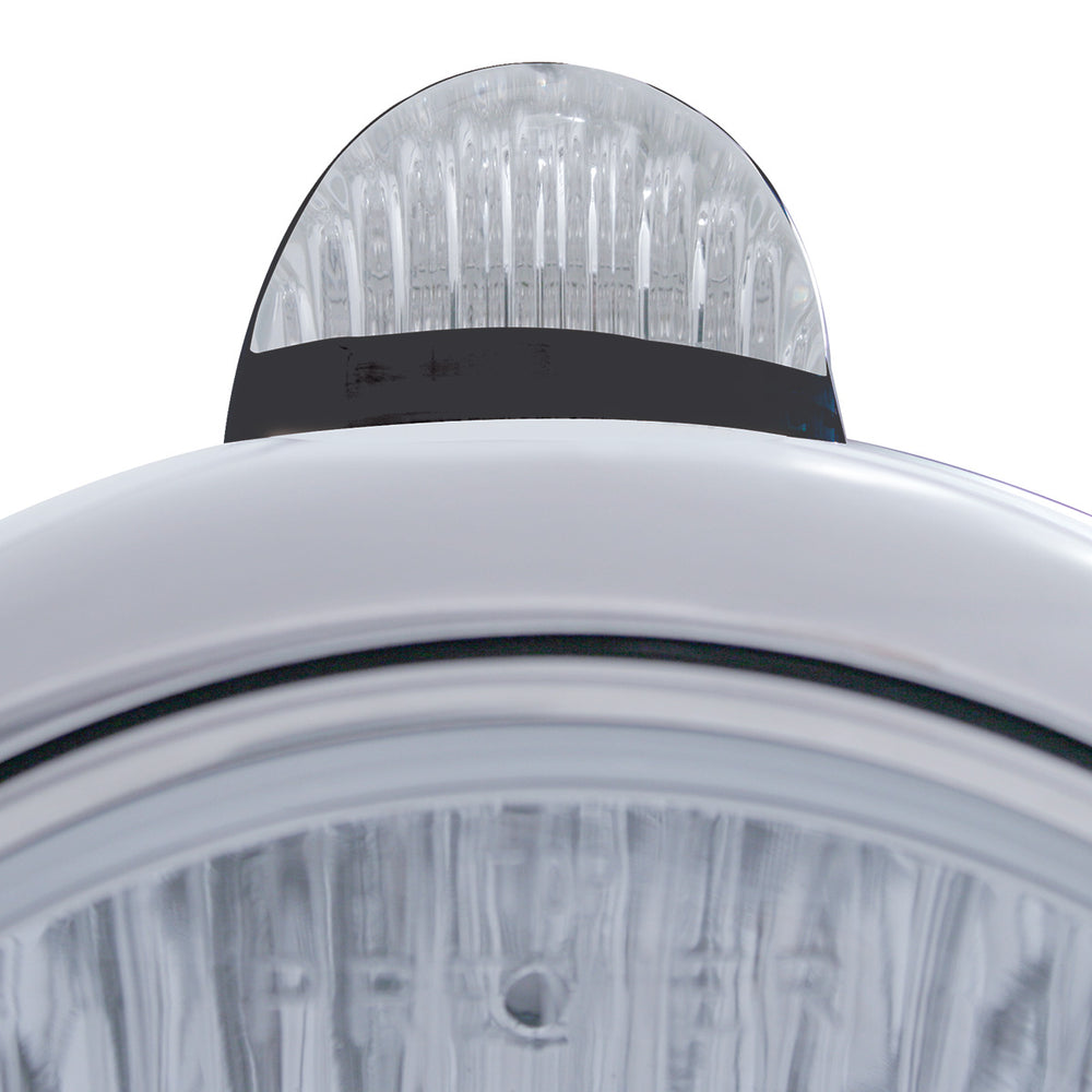 Black Guide 682-C Headlight H4 & Dual Mode LED Signal - Clear Lens - View 2