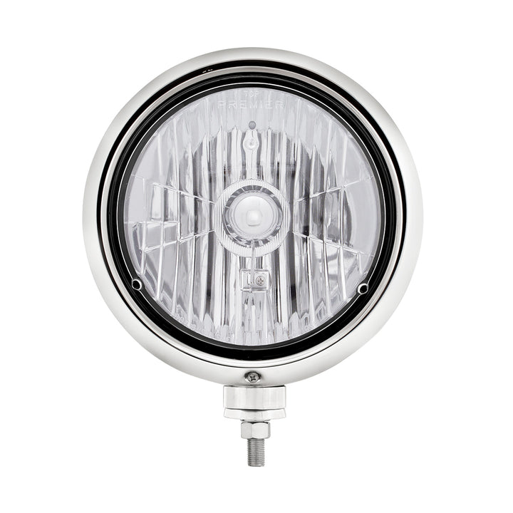 Black Guide 682-C Style Headlight Crystal H4 Bulb - View 2