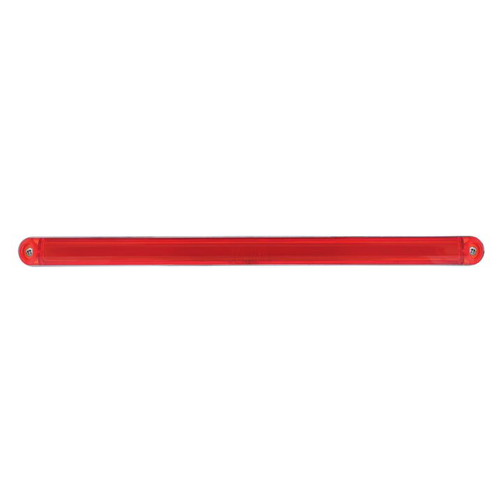 24 LED Dual Function 12" GloLight Bar With Bezel - Red LED/Red Lens - View 2
