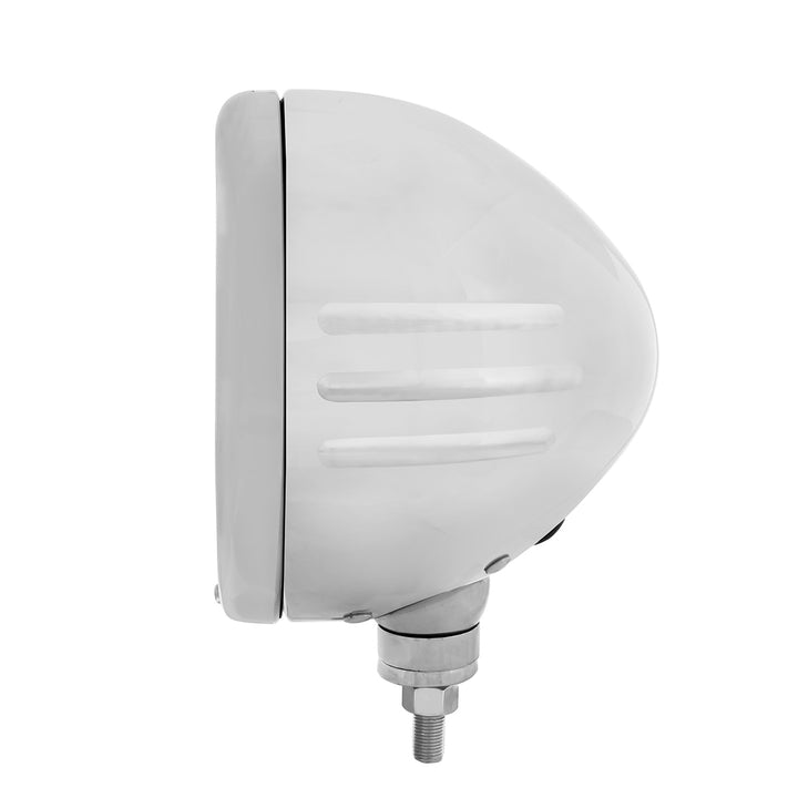 Stainless Classic Style Embossed Stripe Headlight Housing - View 3