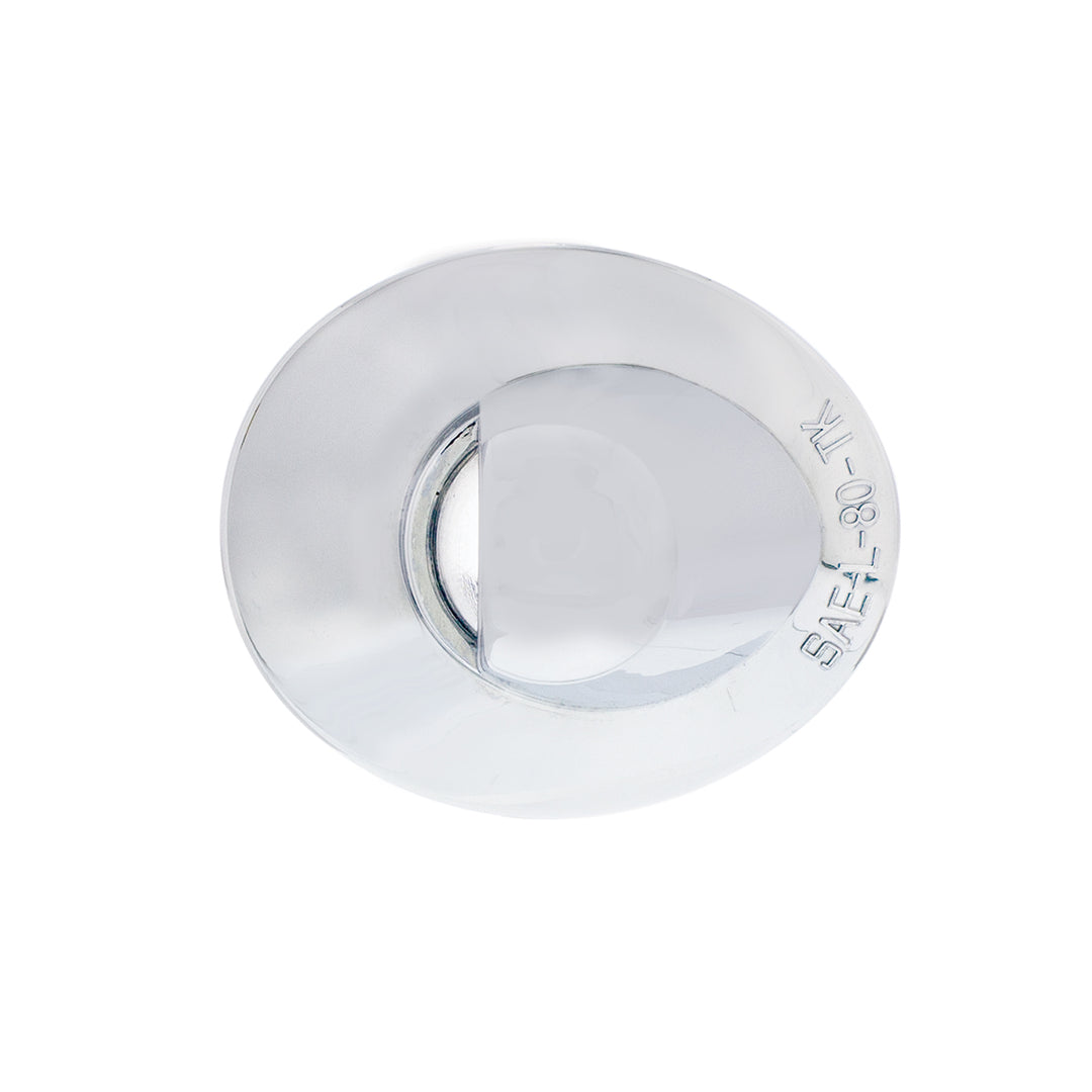 Chrome License Plate Light Lens For 1990-2004 Ford Truck - View 1