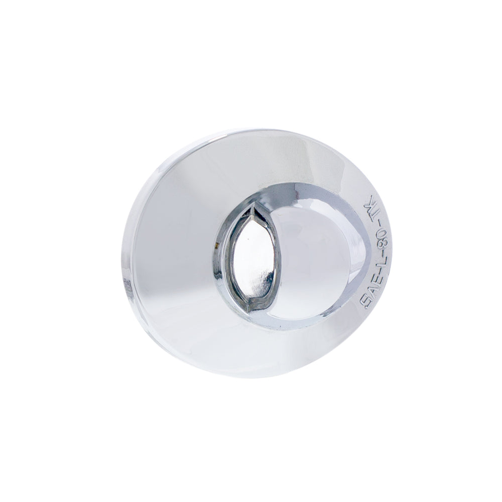 Chrome License Plate Light Lens For 1990-2004 Ford Truck - View 2
