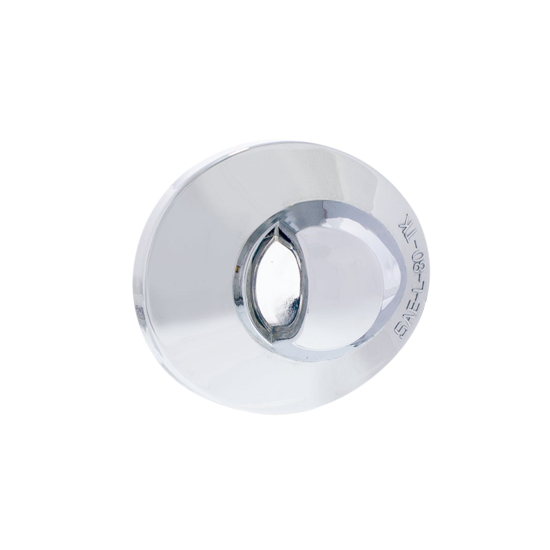 Chrome License Plate Light Lens For 1990-2004 Ford Truck - View 2