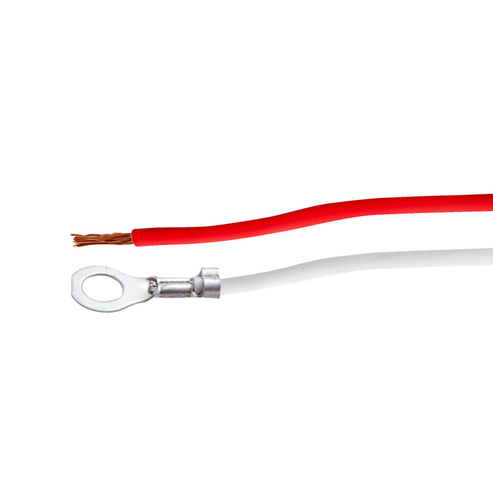 2 Wire Pigtail With 2 Prong Straight Plug - 12" Lead (Retail) - View 4