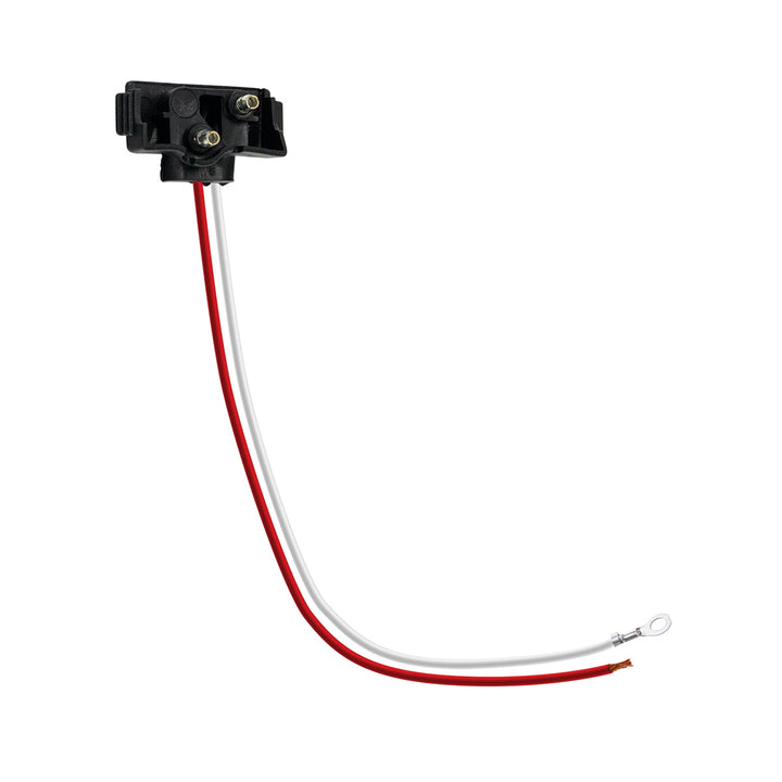 2 Wire Pigtail With 2 Prong Right Angle Plug - 12" Lead (Retail) - View 3
