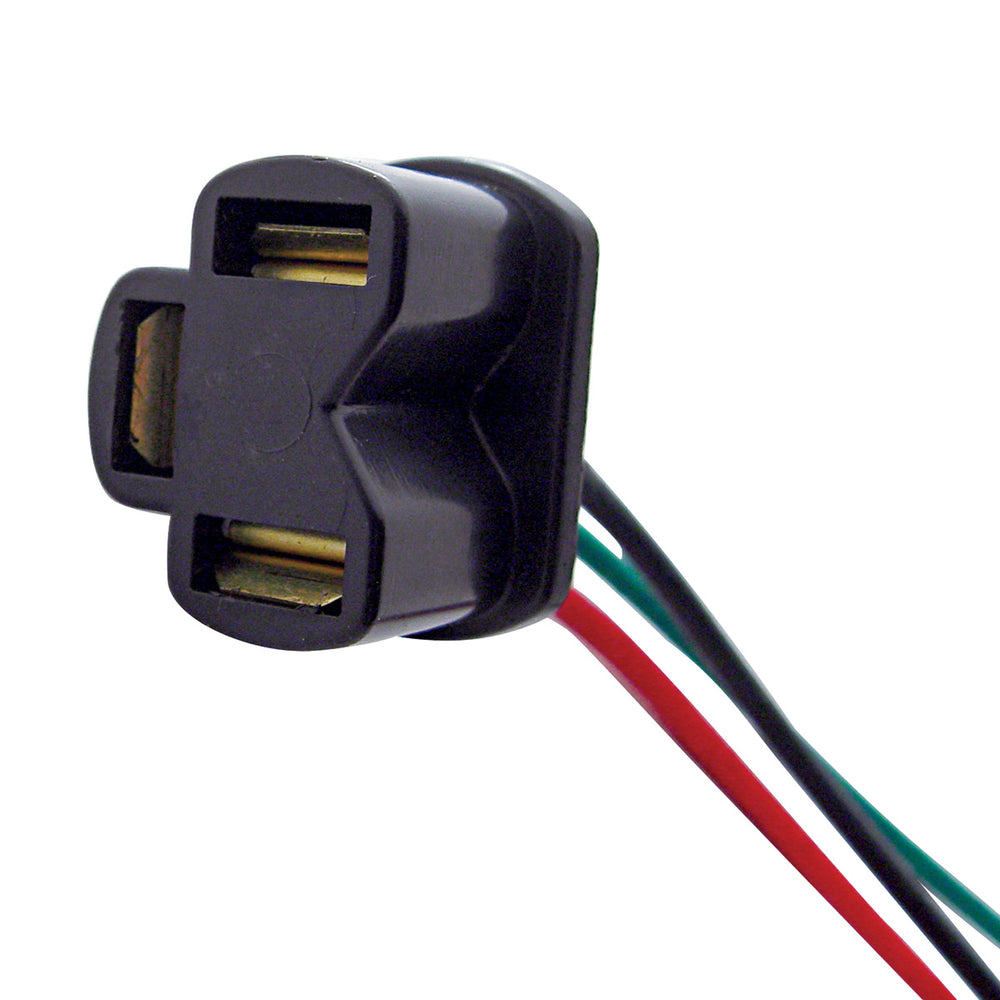 3 Contact Female Headlight Pigtail For H4 Halogen Bulb - View 2