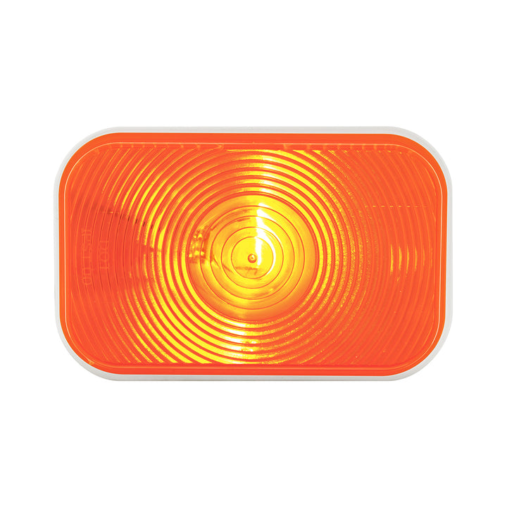 Rectangular Turn Signal Light - Amber Lens (Each) - View 1