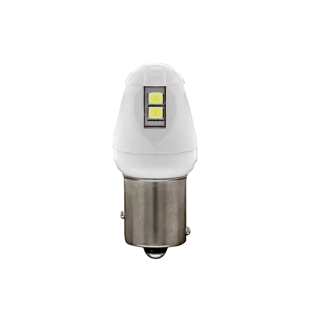 High Power 8 LED 1157 Type Bulb - White (Color Box of 2) - View 2