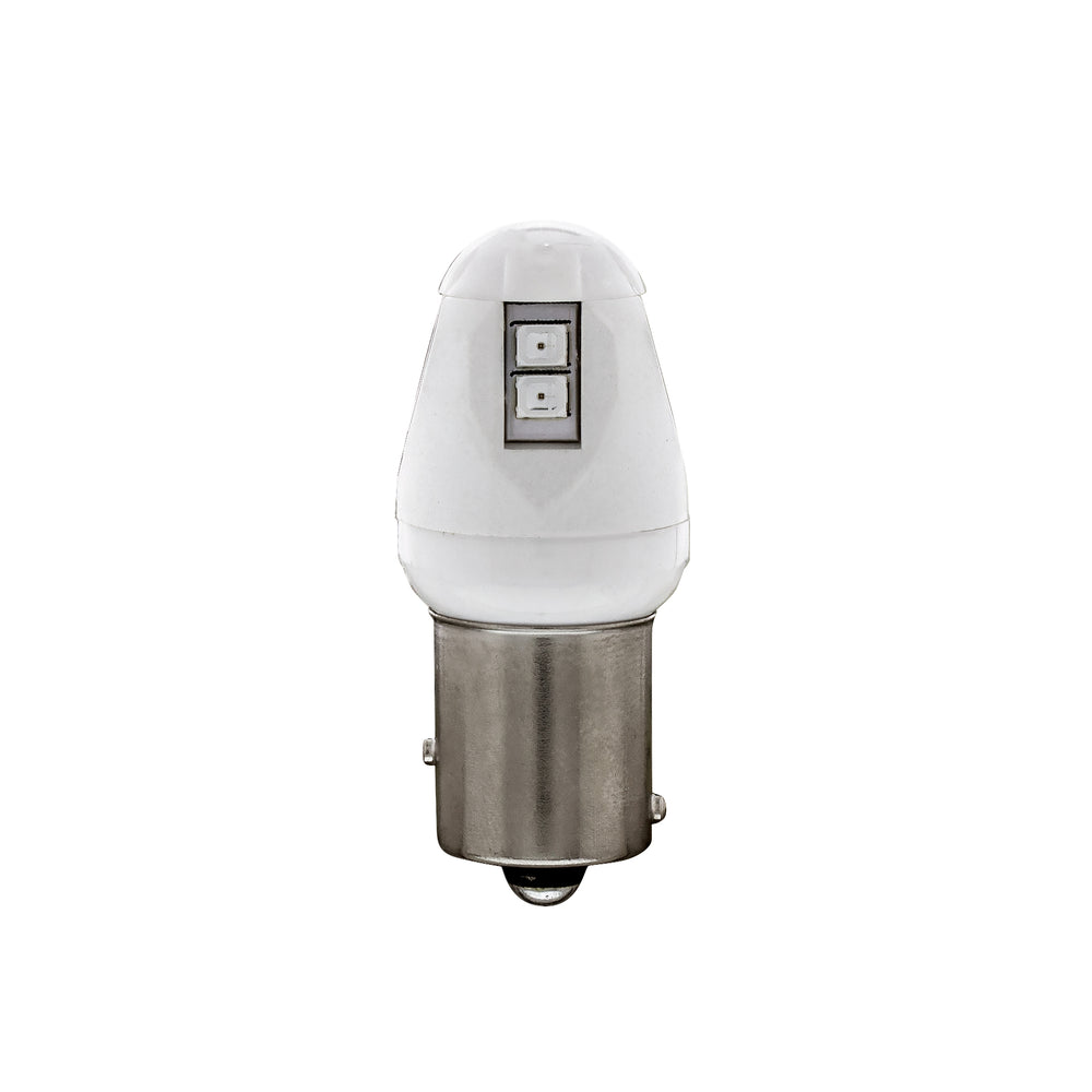 High Power 8 LED 1157 Type Bulb - Amber (Color Box of 2) - View 2