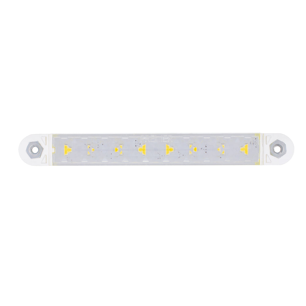 5" 8 White LED Light Strip With 2-Wire Connection - View 2