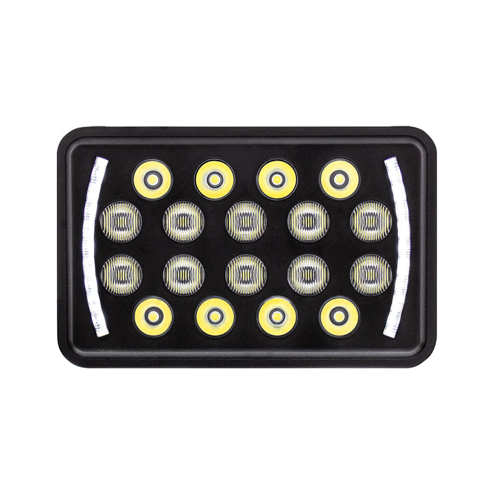 ULTRALIT - 18 High Power LED Rectangular Light With LED Position Light Bar - View 1