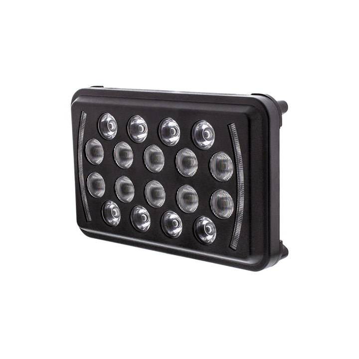 ULTRALIT - 18 High Power LED Rectangular Light With LED Position Light Bar - View 4