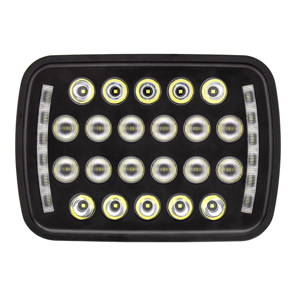 ULTRALIT - 22 High Power LED Rectangular Light With LED Position Light Bars - View 2