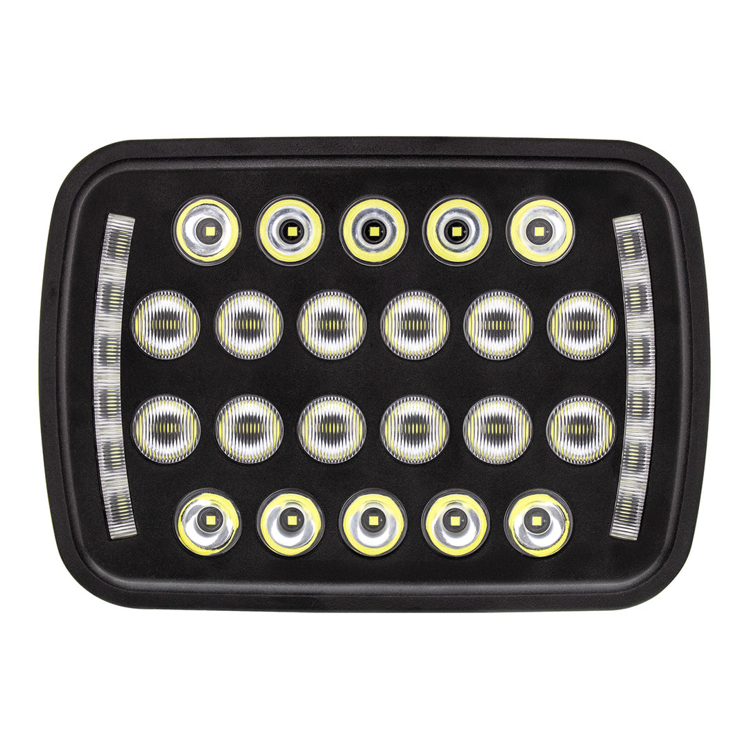 ULTRALIT - 22 High Power LED Rectangular Light With LED Position Light Bars - View 2