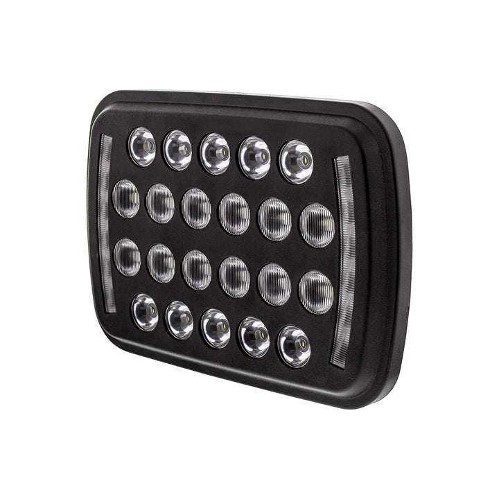 ULTRALIT - 22 High Power LED Rectangular Light With LED Position Light Bars - View 4
