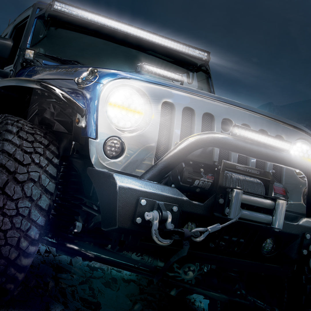 ULTRALIT - 24 High Power LED Circular Light With Dual Color LED Position Light Bar - View 11