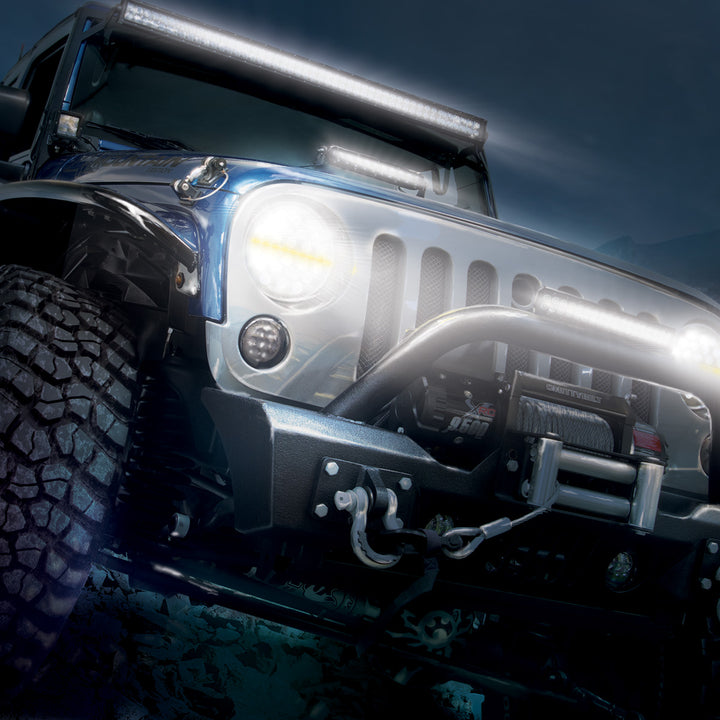 ULTRALIT - 24 High Power LED Circular Light With Dual Color LED Position Light Bar - View 11