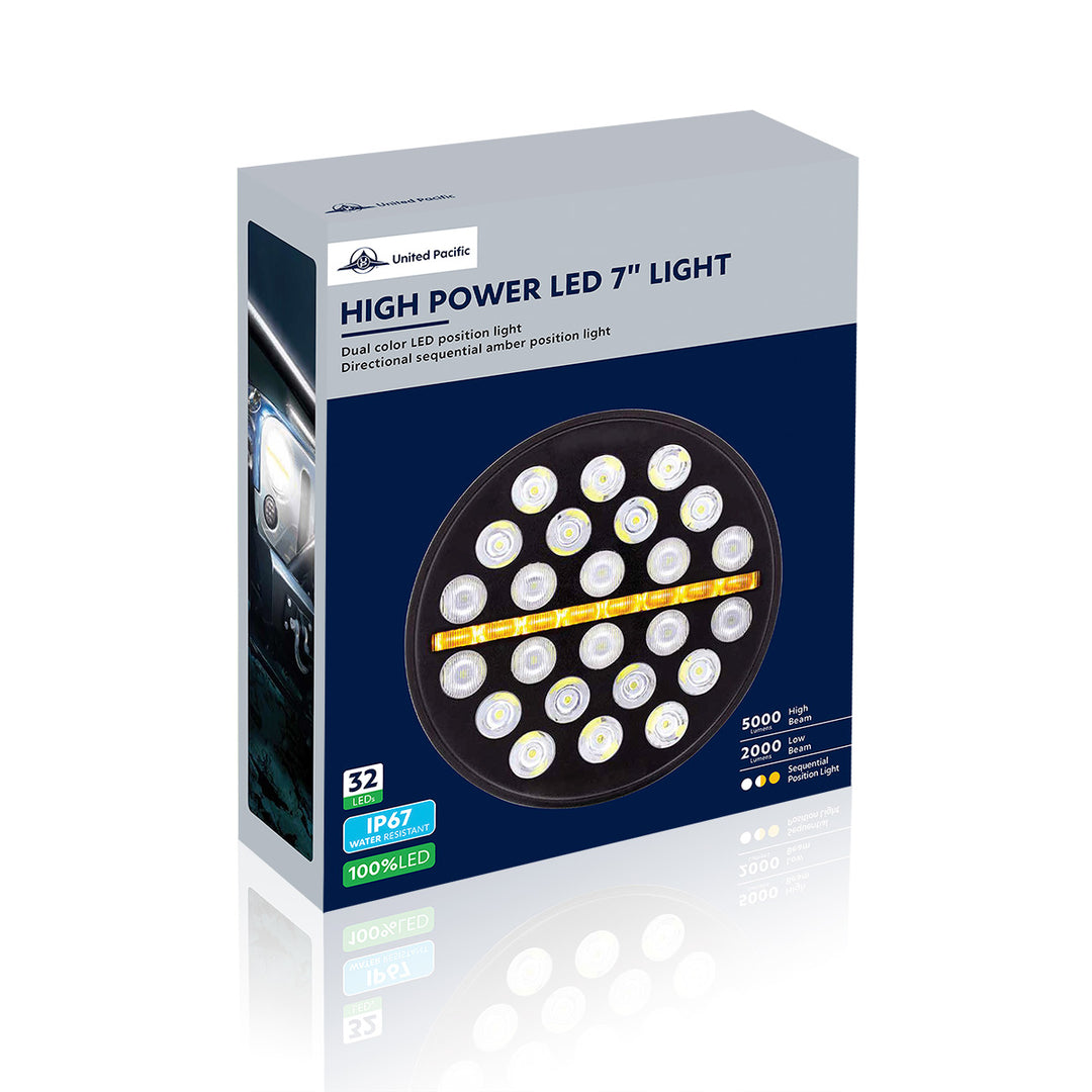 ULTRALIT - 24 High Power LED Circular Light With Dual Color LED Position Light Bar - View 12
