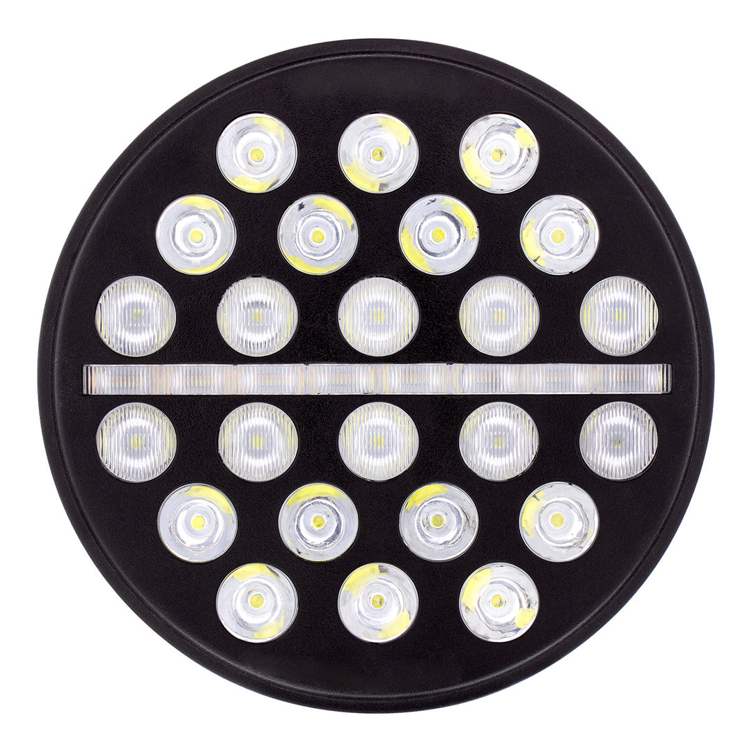 ULTRALIT - 24 High Power LED Circular Light With Dual Color LED Position Light Bar - View 5