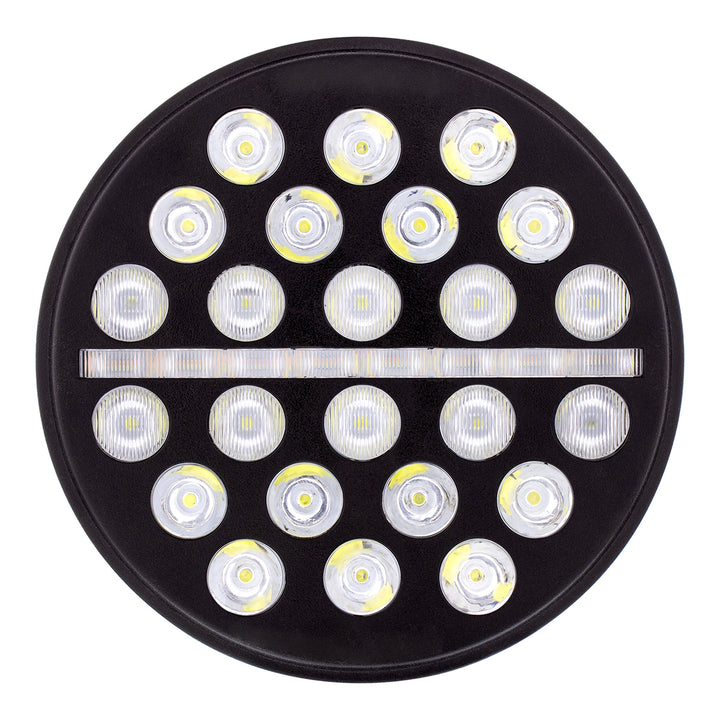 ULTRALIT - 24 High Power LED Circular Light With Dual Color LED Position Light Bar - View 5