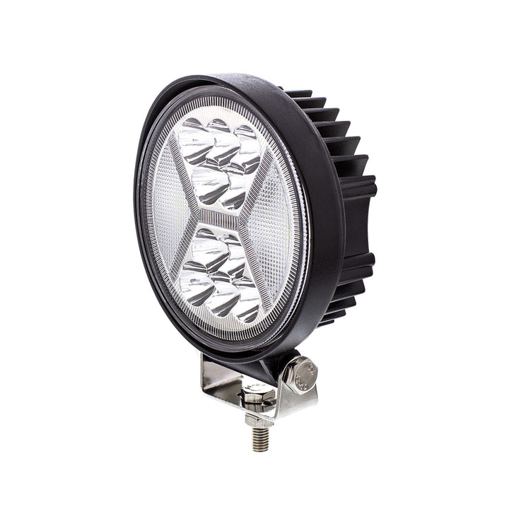 4.5" 24 High Power LED Work Light With "X" Red Light Guide - View 4