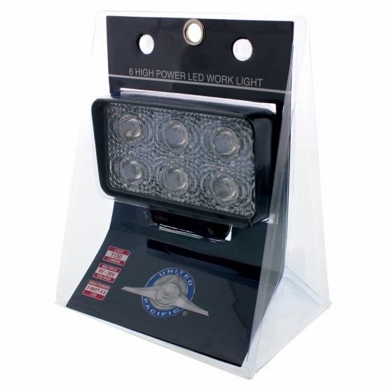 6 High Power LED Rectangular Driving/Work Light - View 4