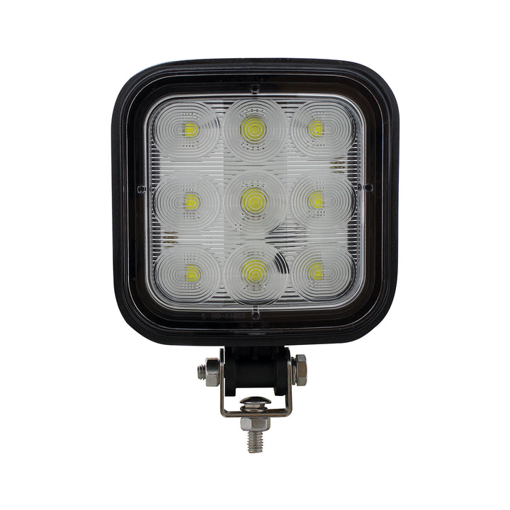 9 LED Square Wide Angle Driving/Work Flood Light (Retail) - View 1