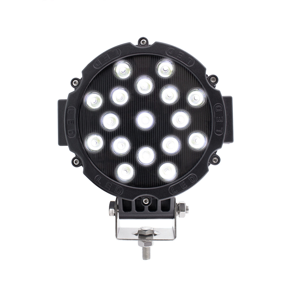 17 High Power LED 7" Spot/Off Road Light - View 1