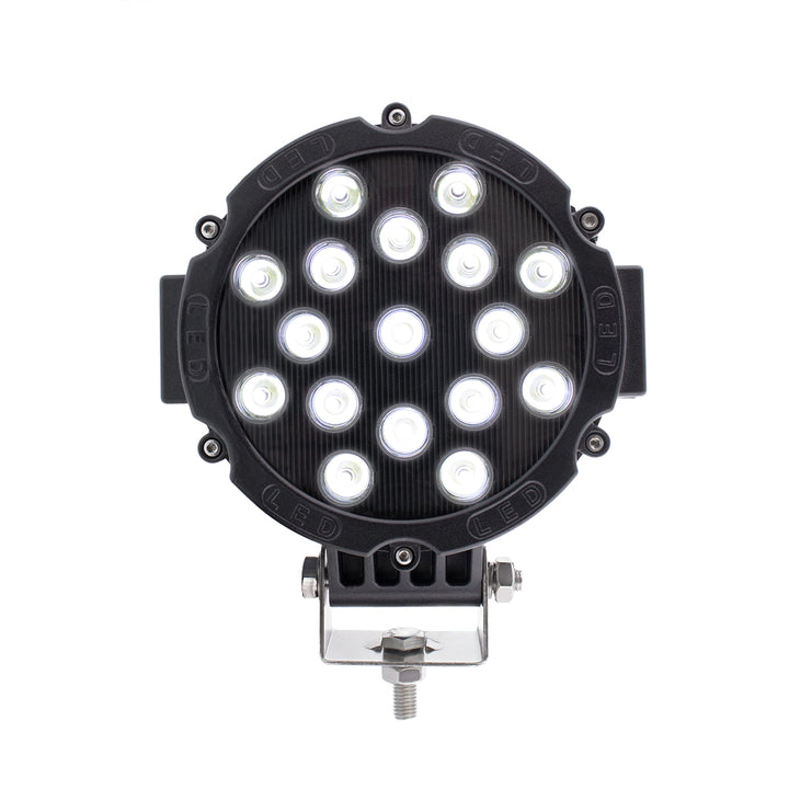 17 High Power LED 7" Spot/Off Road Light - View 1