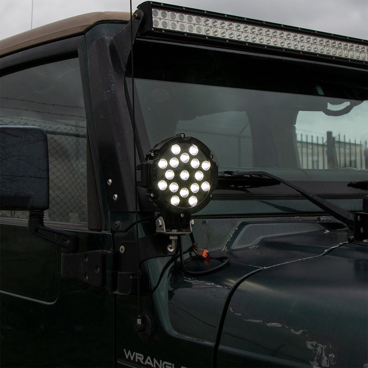 17 High Power LED 7" Spot/Off Road Light - View 7
