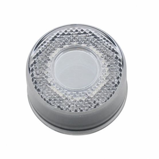 9 LED 2" Round Mirage Light (Clearance/Marker) - Red LED/Clear Lens - View 3