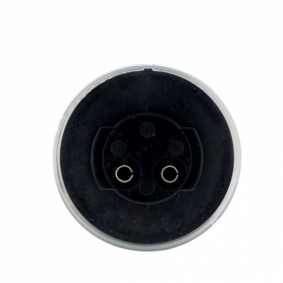9 LED 2" Round Mirage Light (Clearance/Marker) - Red LED/Clear Lens - View 5