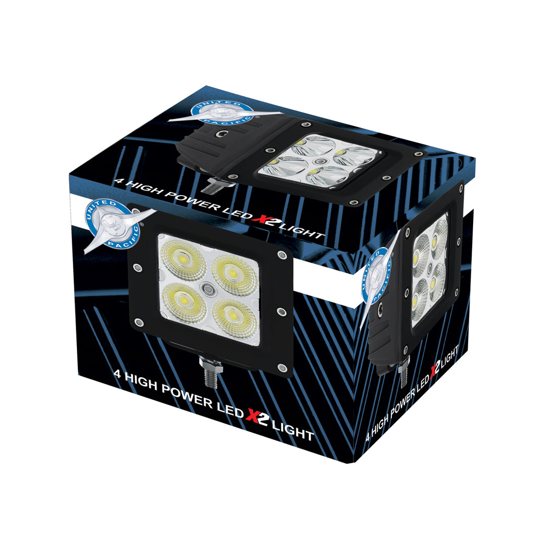 4 High Power LED Work Light - Spot Light - View 4