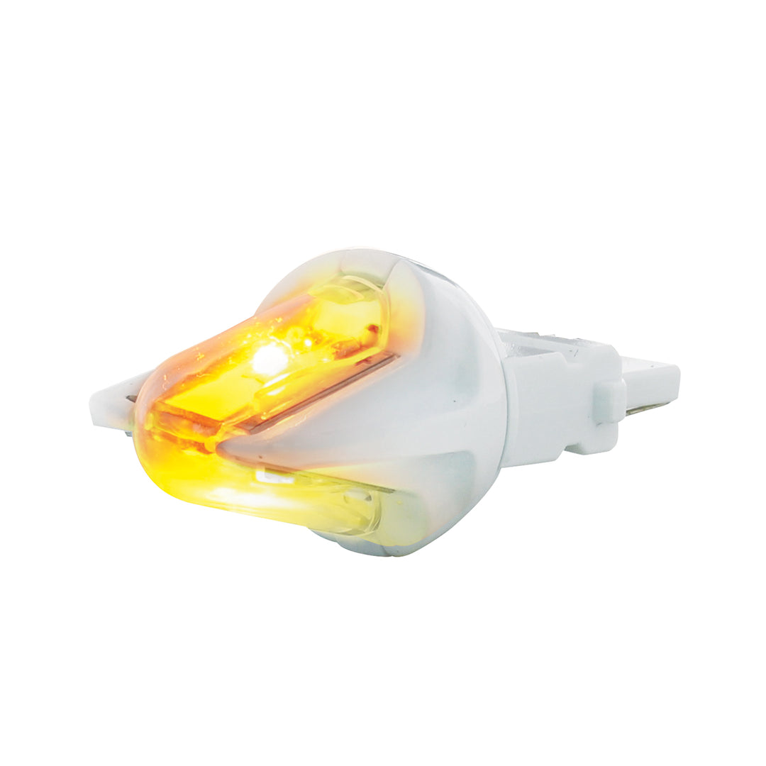 High Power Dual LED 3156 Bulb - Amber - View 1