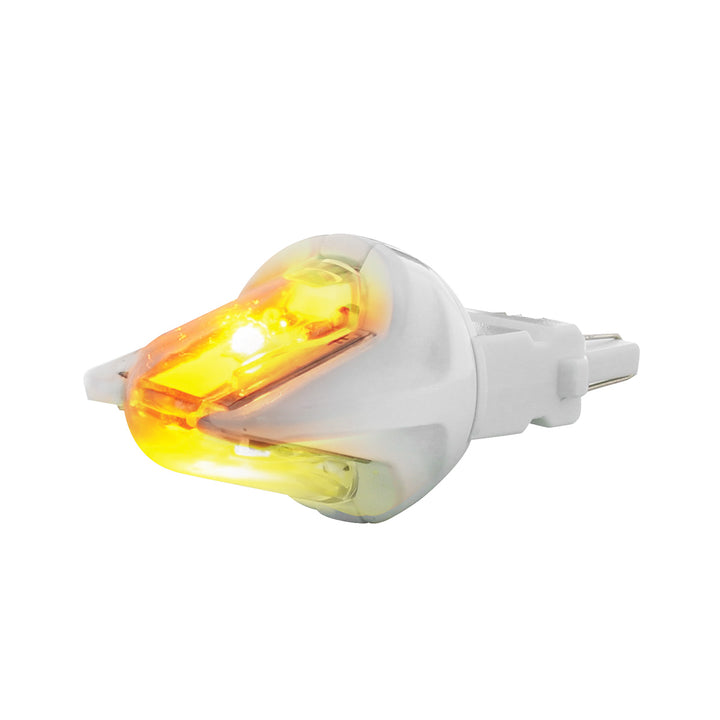 High Power Dual LED 3157 Bulb - Amber - View 1