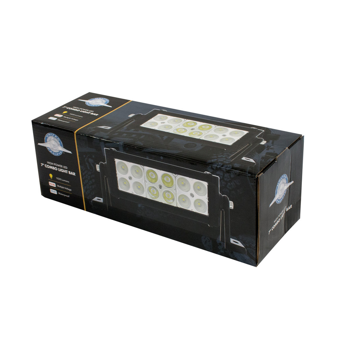 12 High Power LED 7" Combo Light Bar - Competition Series - View 4