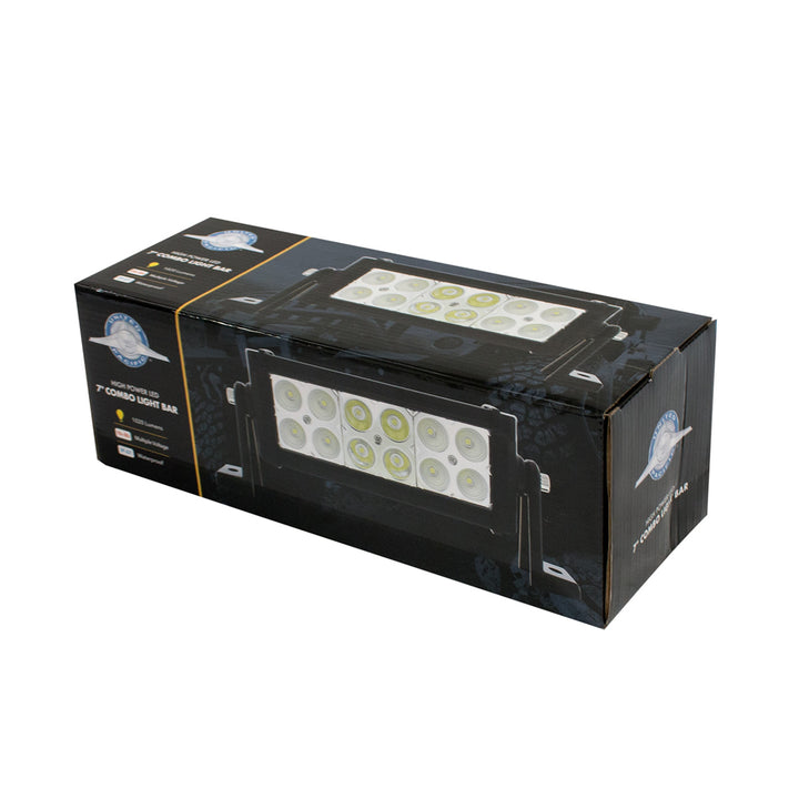 12 High Power LED 7" Combo Light Bar - Competition Series - View 4