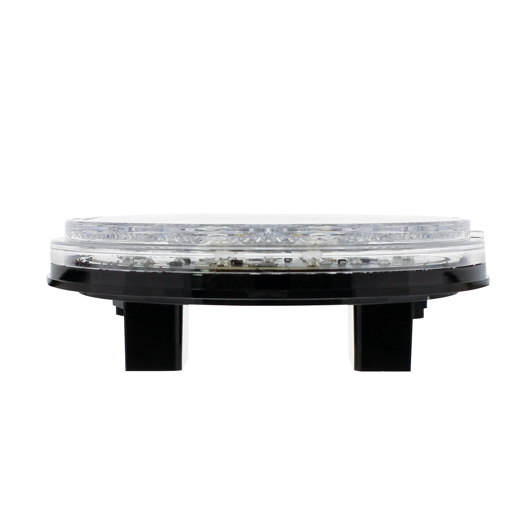 4" Round Combo Light With 12 LED Stop, Turn &amp; Tail &amp; 16 LED Back-Up - Red LED/Clear Lens - View 6