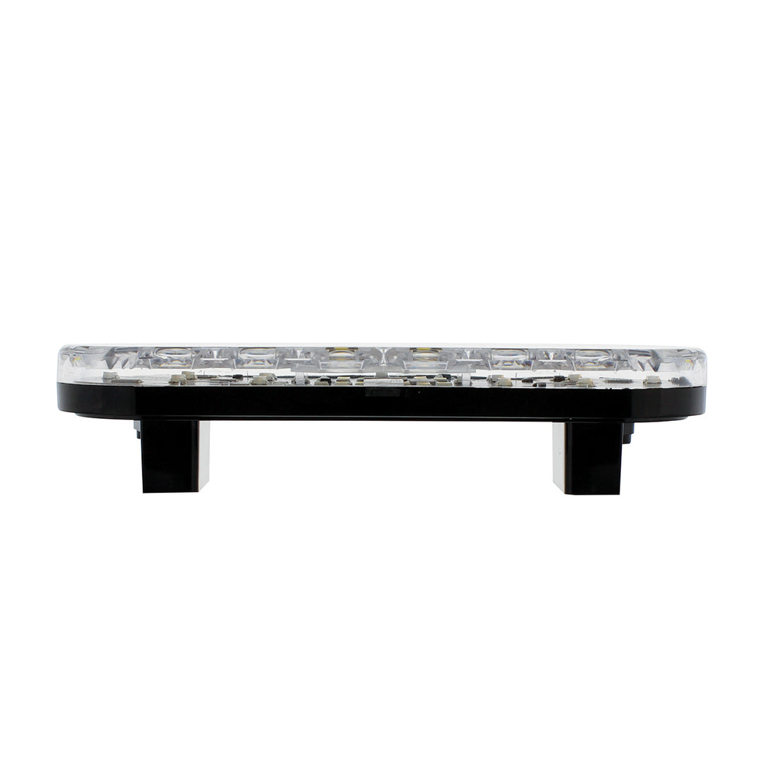 6" Oval Combo Light With 14 LED Stop, Turn &amp; Tail &amp; 16 LED Back-Up - Red LED/Clear Lens - View 6