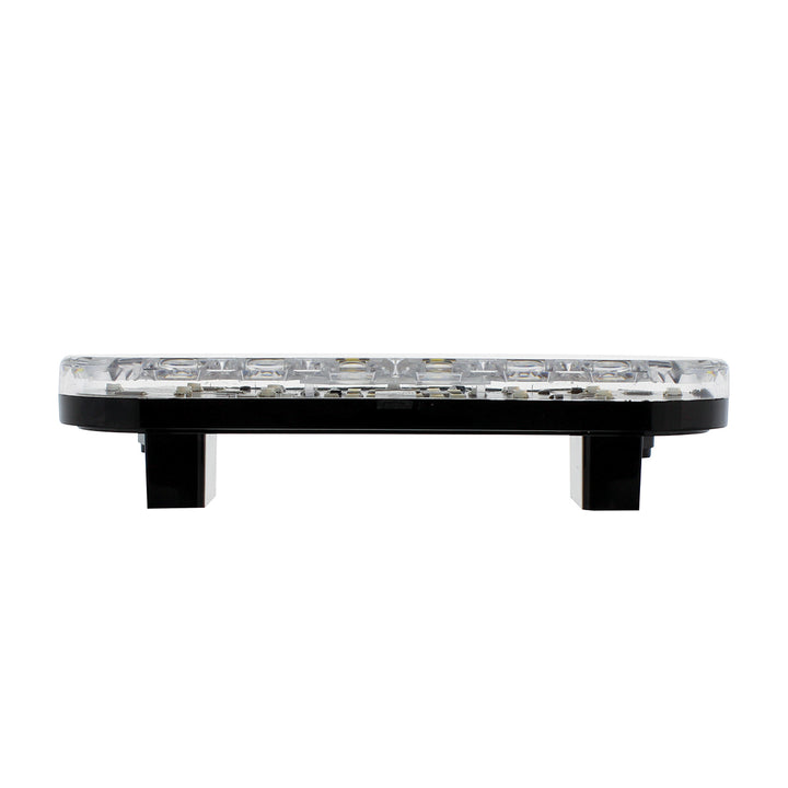 6" Oval Combo Light With 14 LED Stop, Turn &amp; Tail &amp; 16 LED Back-Up - Red LED/Clear Lens - View 6