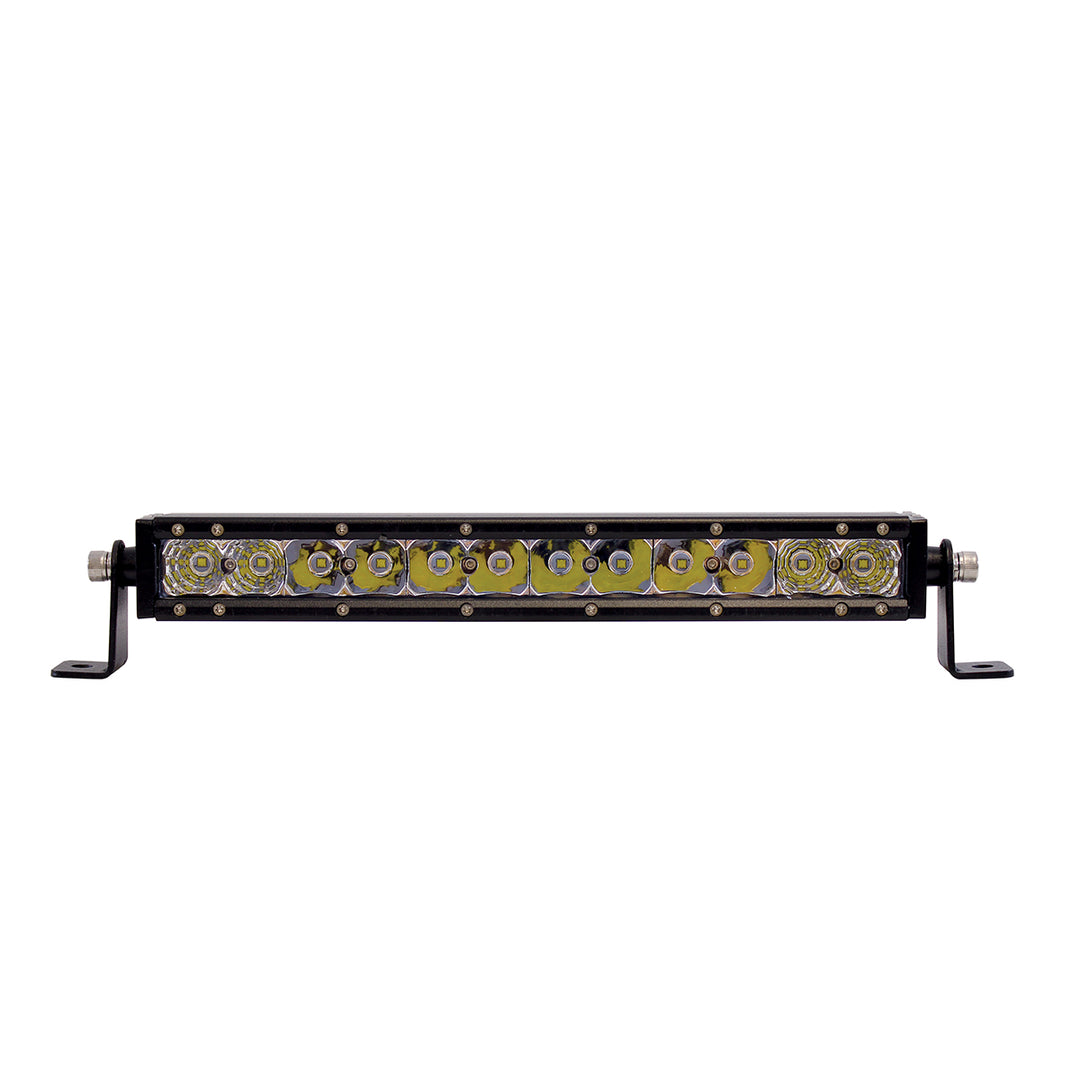 12 High Power CREE LED Single Row 12.5" Light Bar - Spot &amp; Flood - View 1
