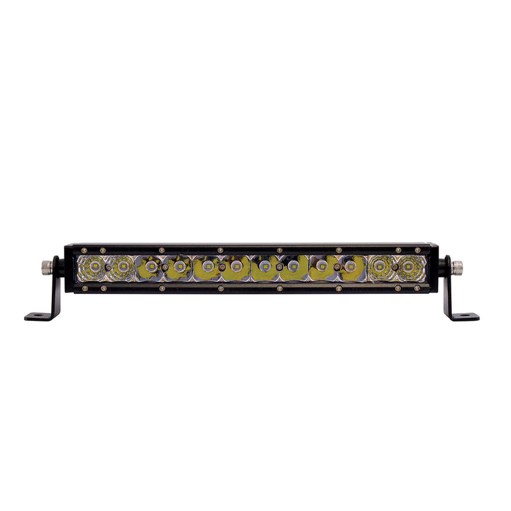 12 High Power CREE LED Single Row 12.5" Light Bar - Spot &amp; Flood - View 1