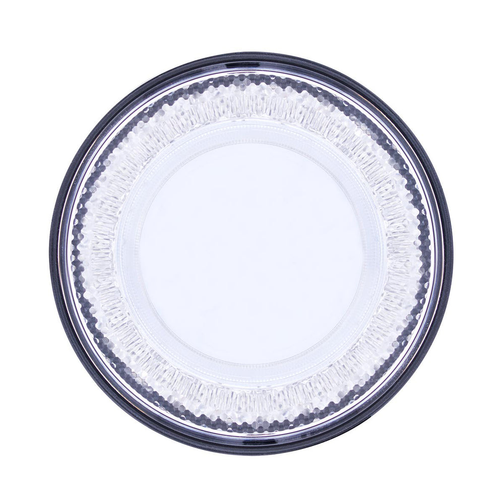 24 LED 4" Round Mirage Light (Stop, Turn & Tail) - Red LED/Clear Lens - View 2