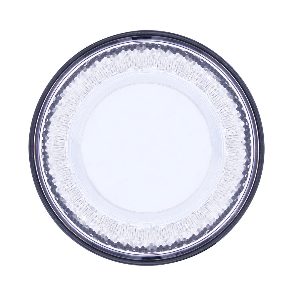24 LED 4" Round Mirage Light (Stop, Turn & Tail) - Red LED/Clear Lens (Bulk) - View 2