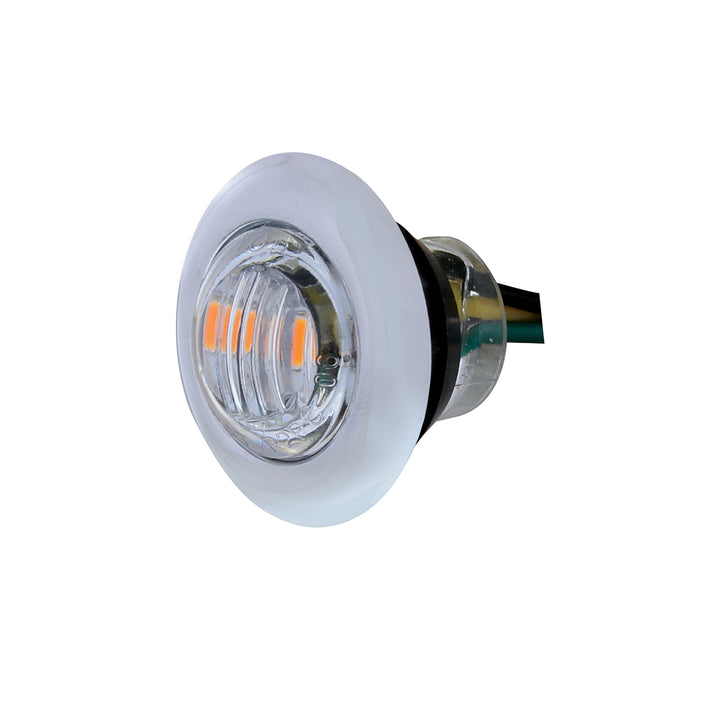 3 LED 3/4" Mini Double Fury Light (Clearance/Marker) - Amber LED/Red LED - View 5